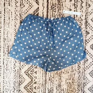 Boutique Denim Shorts with Elastic waist